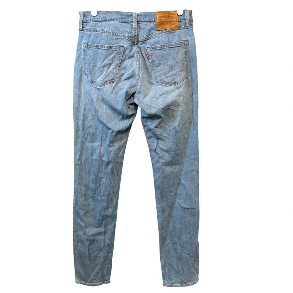 Levis Premium 511 Slim Fit Big‎ E Light Wash Blue Denim Jeans 32x34 04511-5932